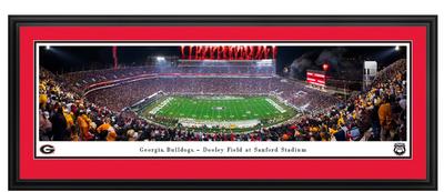 Georgia vs Tennessee 2024 Football Deluxe Frame 18