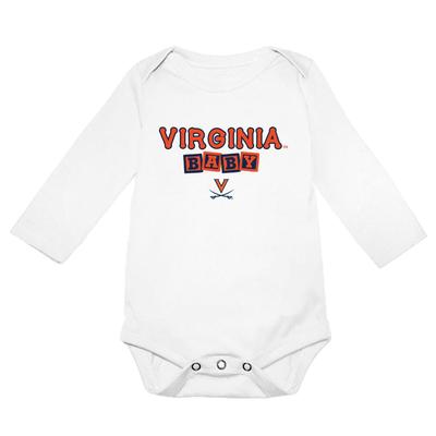 Virginia Garb Infant Ollie Virginia Baby Onesie