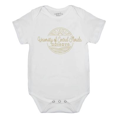 UCF Garb Infant Otis Sunny Circle Onesie