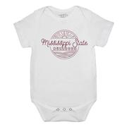  Mississippi State Garb Infant Otis Sunny Circle Onesie