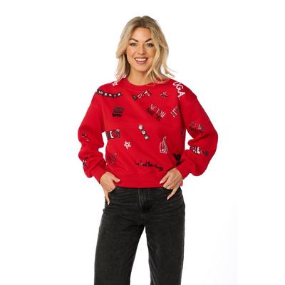 Georgia Stewart Simmons The Sequin Spirit Sweatshirt