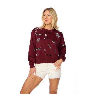 Mississippi State Stewart Simmons The Sequin Spirit Sweatshirt