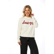  Mississippi State Stewart Simmons The Rhinestone Glitter Script Sweater