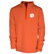  Clemson Garb Toddler Sterling Honeycomb 1/4 Zip Pullover