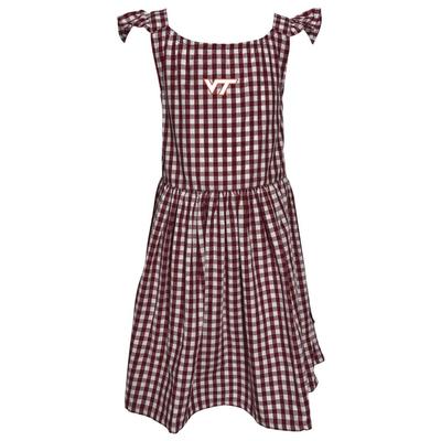 Virginia Tech Garb Toddler Constance Gingham Dress