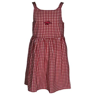 Arkansas Garb Toddler Constance Gingham Dress