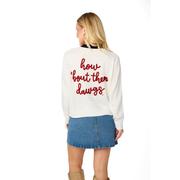  Georgia Stewart Simmons The Glitter Script Cardigan