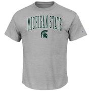  Michigan State Champion Big & Tall Arch Logo Short Sleeve Tee