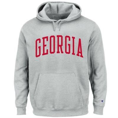 Georgia Champion Big & Tall Reverse Weave Fleece Hoodie