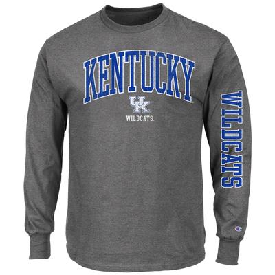 Kentucky Champion Big & Tall Arch Logo Long Sleeve Tee