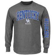  Kentucky Champion Big & Tall Arch Logo Long Sleeve Tee