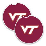  Virginia Tech 2- Pack Car Coasters