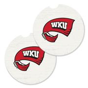  Western Kentucky 2- Pack Car Coasters