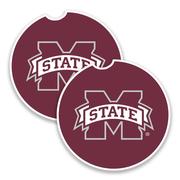  Mississippi State 2- Pack Car Coasters