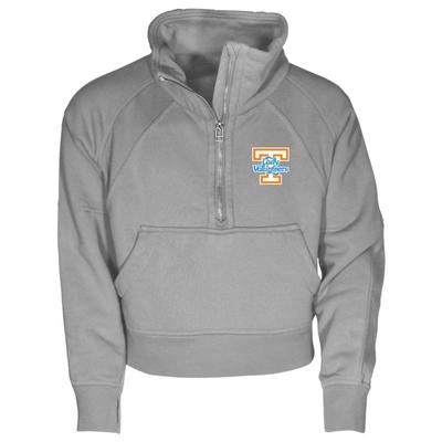 Tennessee Lady Vols Garb YOUTH Dawn 1/2 Zip Cropped Fleece Pullover