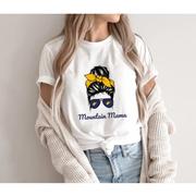  West Virginia Wonderfully Wild Mountain Mama Tee