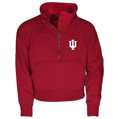 Indiana Garb YOUTH Dawn 1/2 Zip Cropped Fleece Pullover