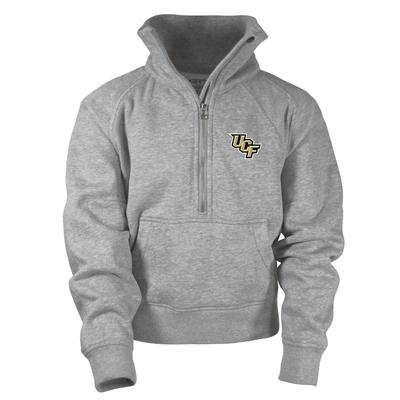 UCF Garb YOUTH Dawn 1/2 Zip Cropped Fleece Pullover