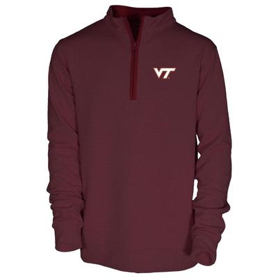 Virginia Tech Garb YOUTH Sterling Honeycomb 1/4 Zip Pullover