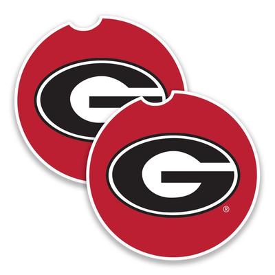 Georgia 2-Pack Car Coasters