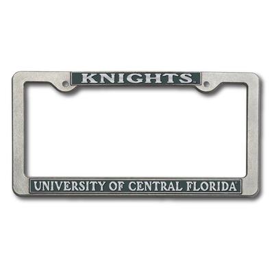 UCF Pewter License Plate Frame