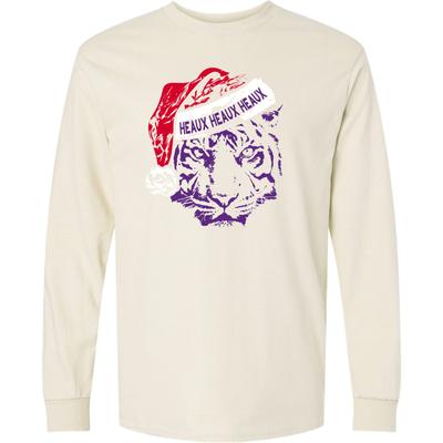 LSU Bayou Apparel Santa Mike Long Sleeve Tee