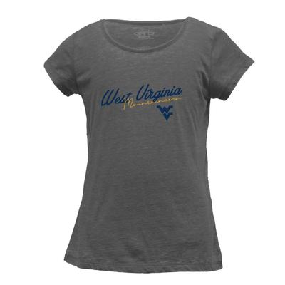 West Virginia Garb YOUTH Charlotte Tri-bend Scoop Neck Tee