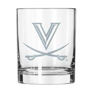  Virginia Logo Brands 14 Oz Frost Rocks Glass