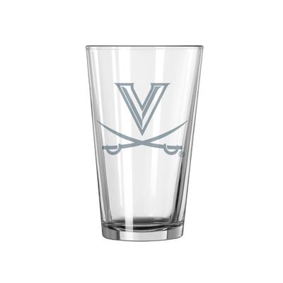 Virginia Logo Brands 16 Oz Frost Pint Glass