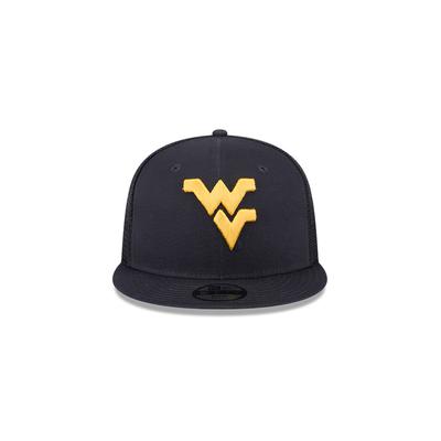 West Virginia New Era 950 Kids Snapback Flat Brim Hat