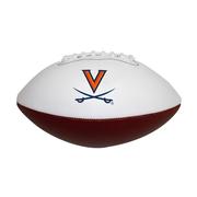  Virginia Logo Brands Autograph Football