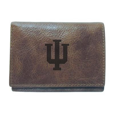 Indiana Zulu Leather Trifold Wallet