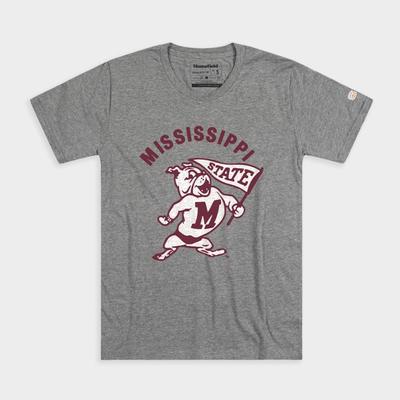 Mississippi State Homefield Vintage Bully Flag Tee