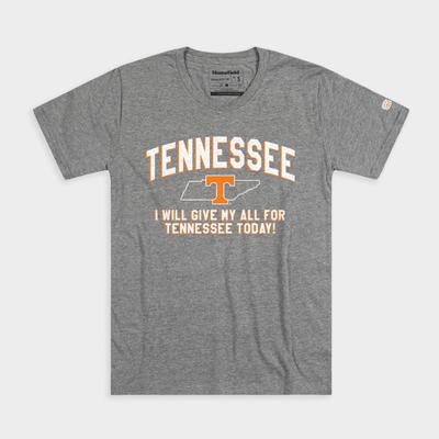 Tennessee Homefield I Will Give My All Tee