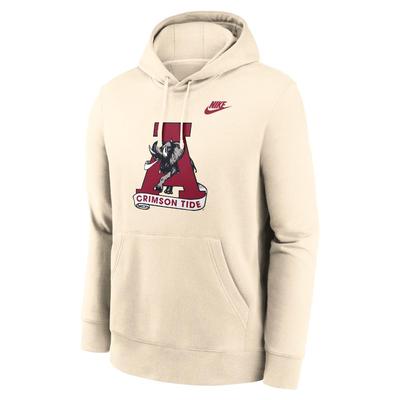 Alabama Nike Legacy Club Fleece Hoodie