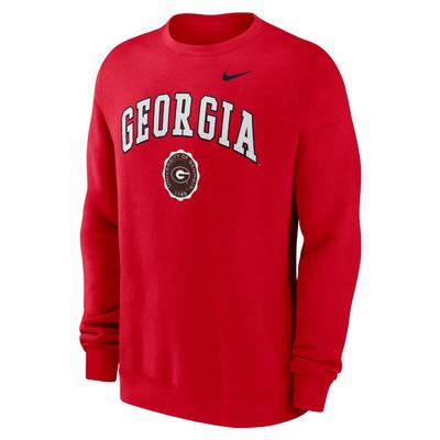 Georgia Nike Arch Seal Fleece Crew