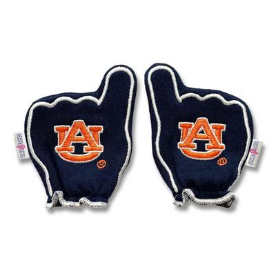 Auburn Day1Fans Newborn FanMitts