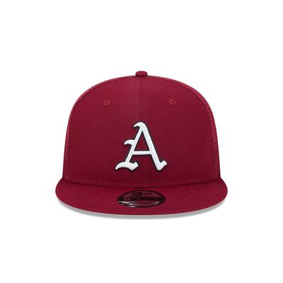 Arkansas New Era 9Fifty Snapback Flat Brim Hat