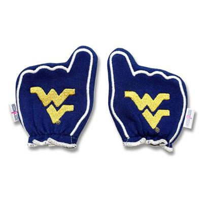 West Virginia Day1Fans Newborn FanMitts