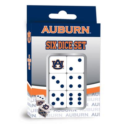 Auburn 6 Dice Set