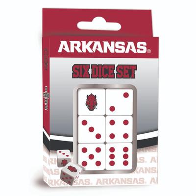 Arkansas 6 Dice Set