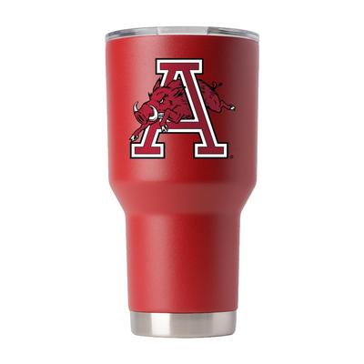 Arkansas Gametime Sidekick 30 Oz Vault Block A Tumbler With Lid