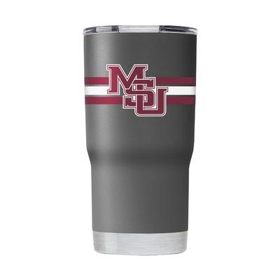 Mississippi State Gametime Sidekick 20 Oz Vault MSU Stripe Tumbler