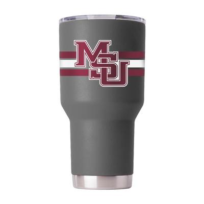 Mississippi State Gametime Sidekick 30 Oz Vault MSU Stripe Tumbler