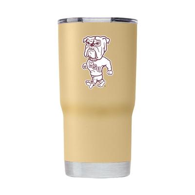 Mississippi State Gametime Sidekick 20 Oz Vault Bulldog Tumbler