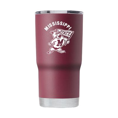 Mississippi State Gametime Sidekick 20 Oz Vault Bulldog Pennant Tumbler