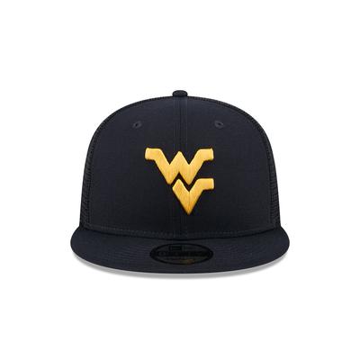 West Virginia New Era 9Fifty Snapback Flat Brim Hat