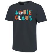  Auburn Aubie Claus Holiday Letters Comfort Colors Tee