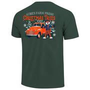  Auburn Aubie Claus Farm Fresh Comfort Colors Tee