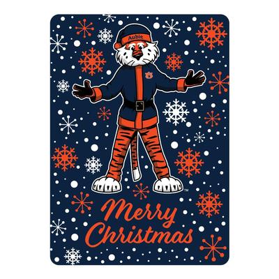 Auburn Aubie Claus Playing Cards